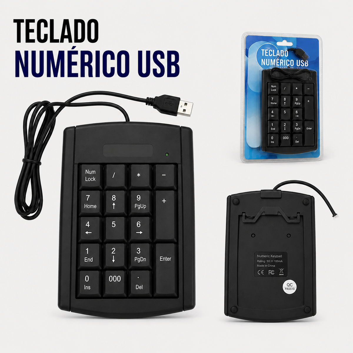 Teclado Numérico USB