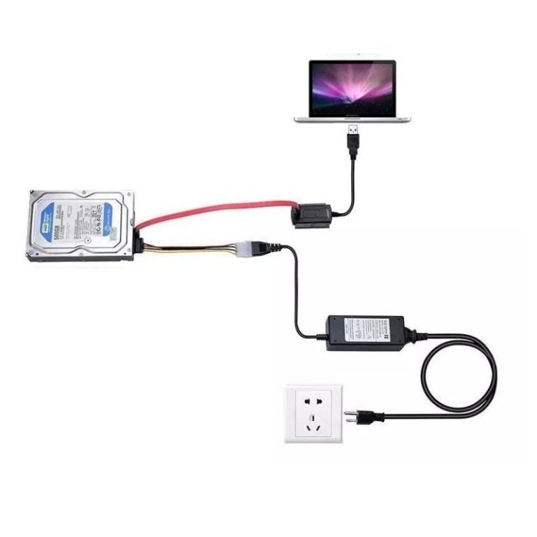 Adaptador disco Duro IDE – sata USB 2.0