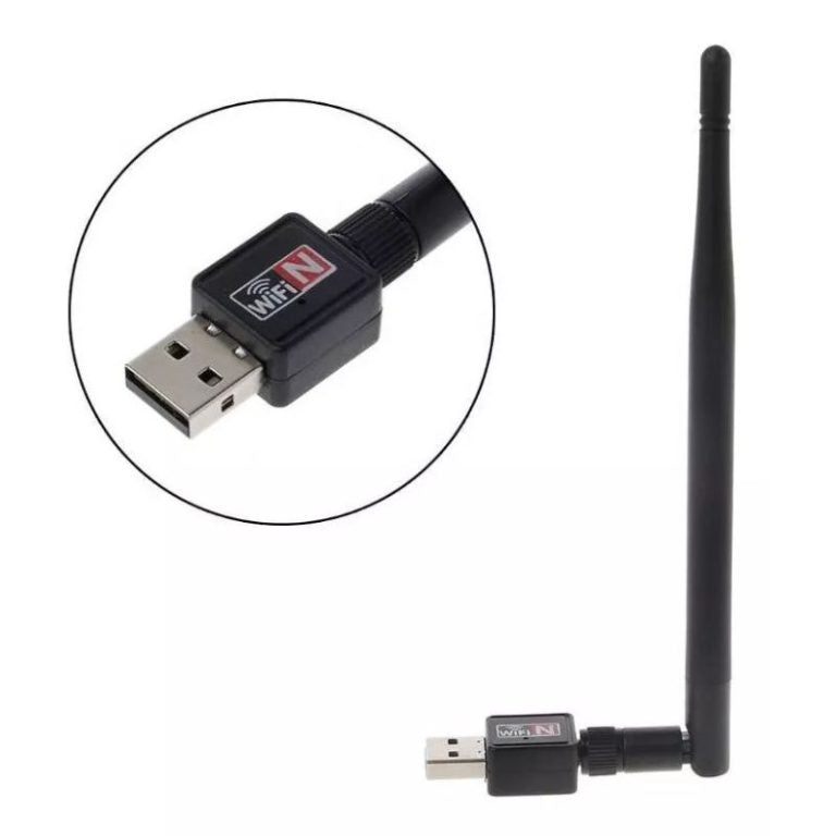 USB red Wireless Nano 1200Mbps 802.11N + Antena DBI