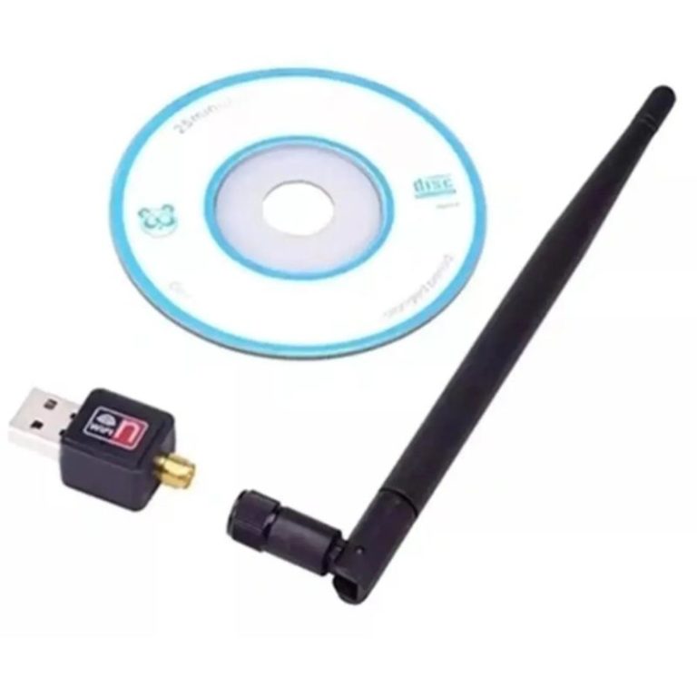 USB red Wireless Nano 1200Mbps 802.11N + Antena DBI
