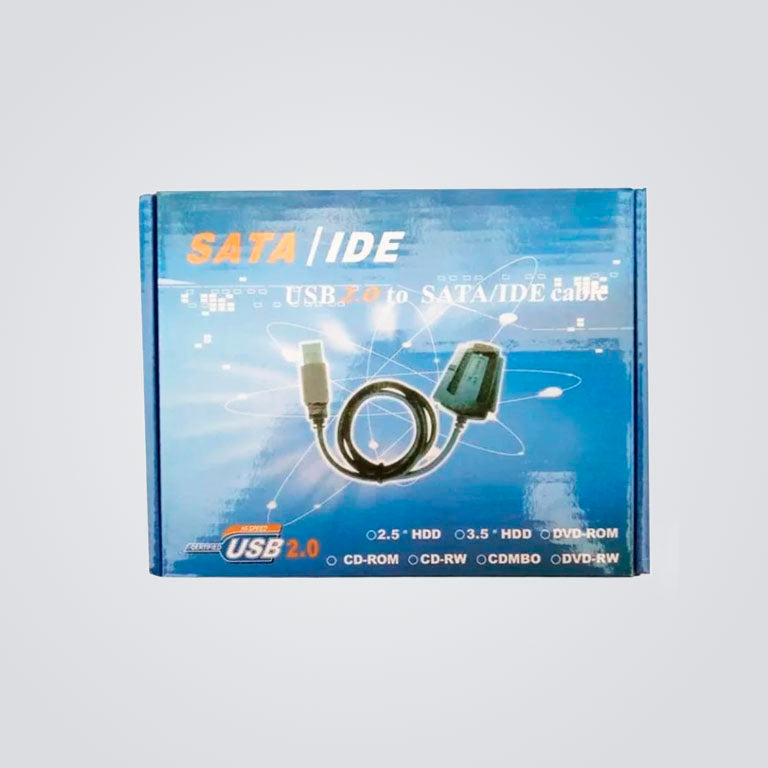 Adaptador disco Duro IDE – sata USB 2.0