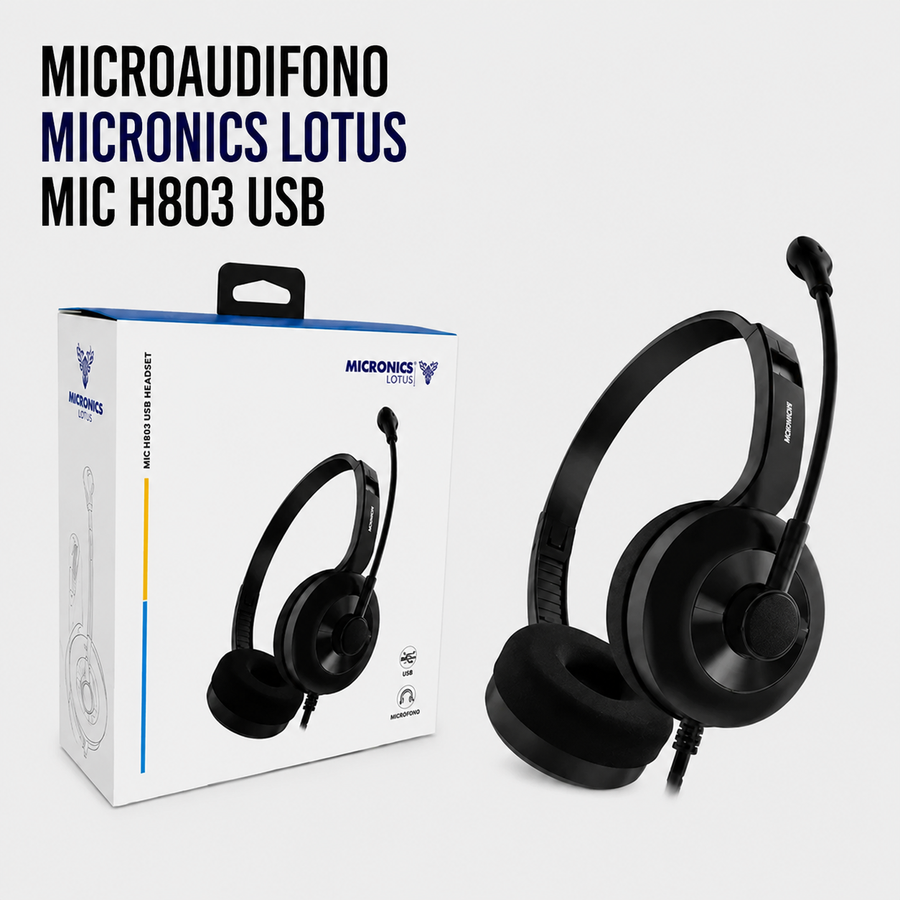 Microaudífono Micronics Lotus MIC H803 USB