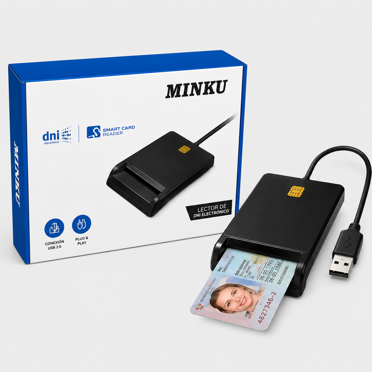 LECTOR SMART CARD DNI ELECTRONICO 2.0