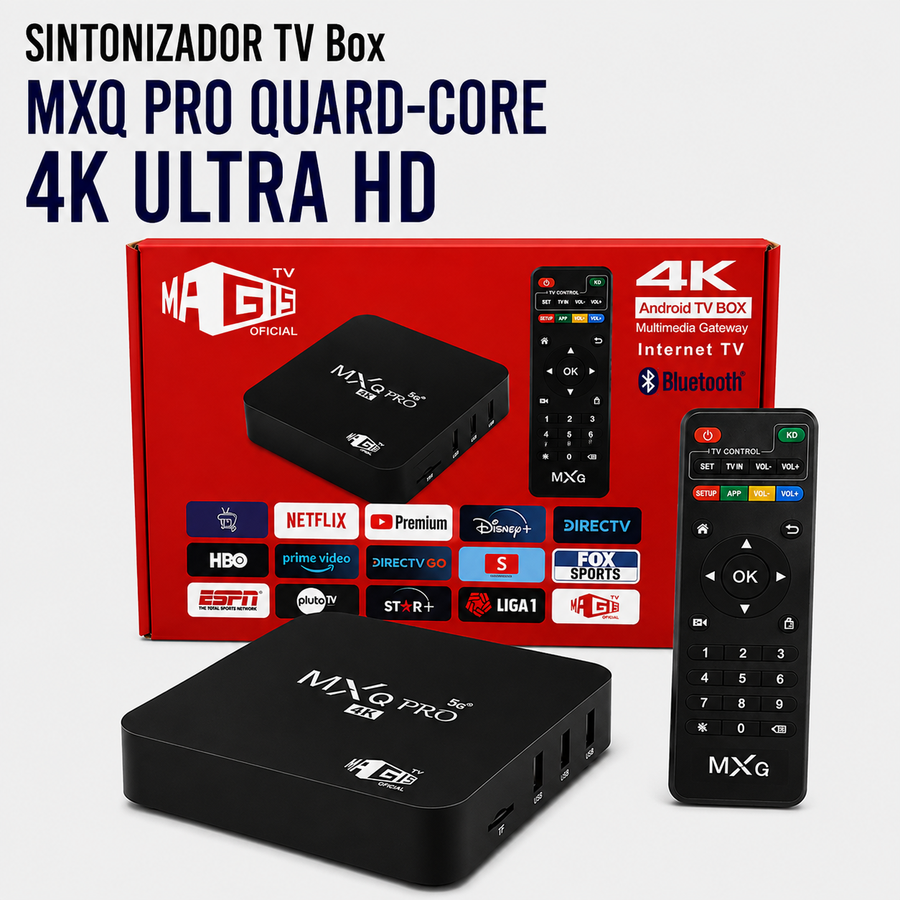 SINTONIZADOR TV Box MXQ Pro Quard-core
