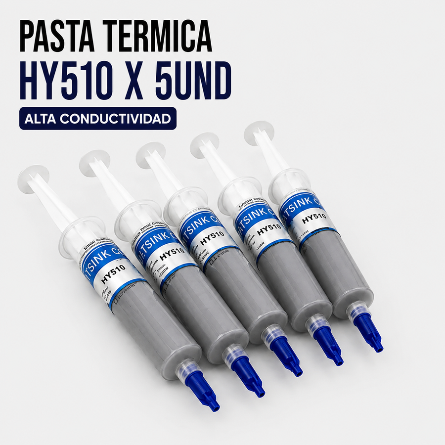 Pasta Térmica HY510 – Pack x 5 Unidades