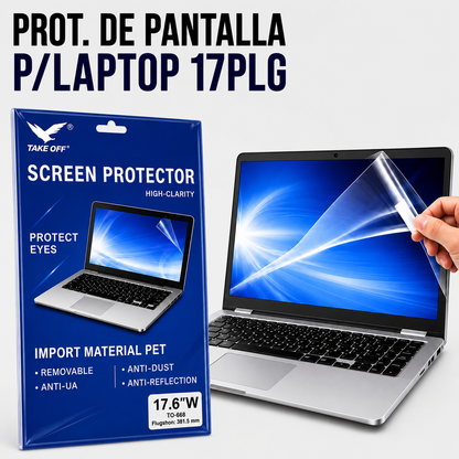 PROTECTOR DE PANTALLA PARA LAPTOP 17 Pulgadas