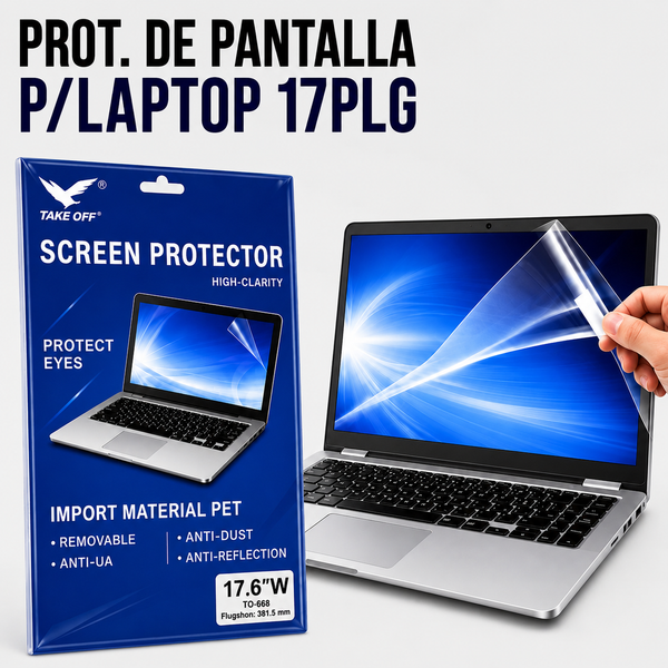 PROTECTOR DE PANTALLA PARA LAPTOP 17 Pulgadas