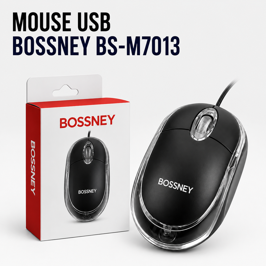 Mouse USB Bossney BS-M7013