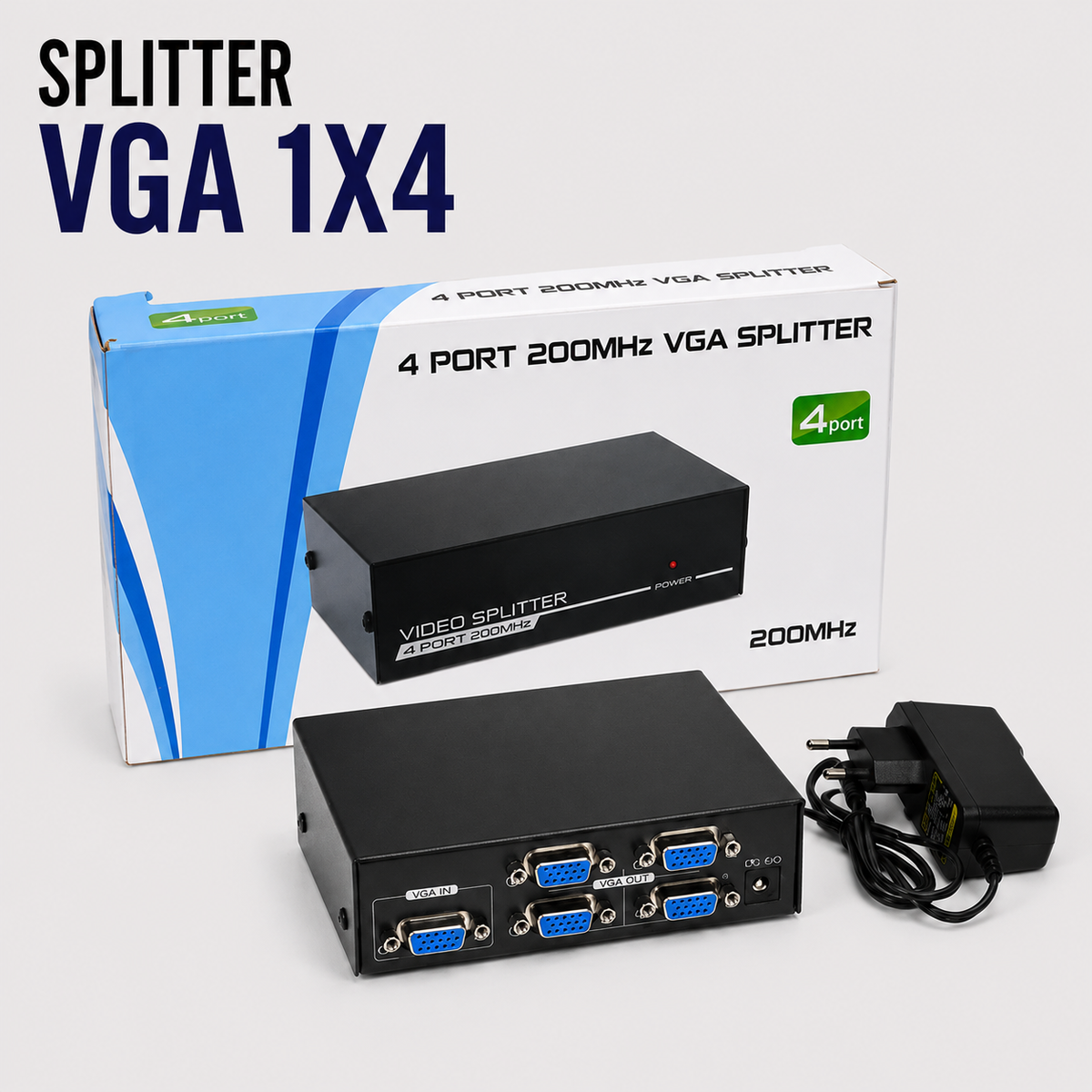 Splitter VGA 1x4