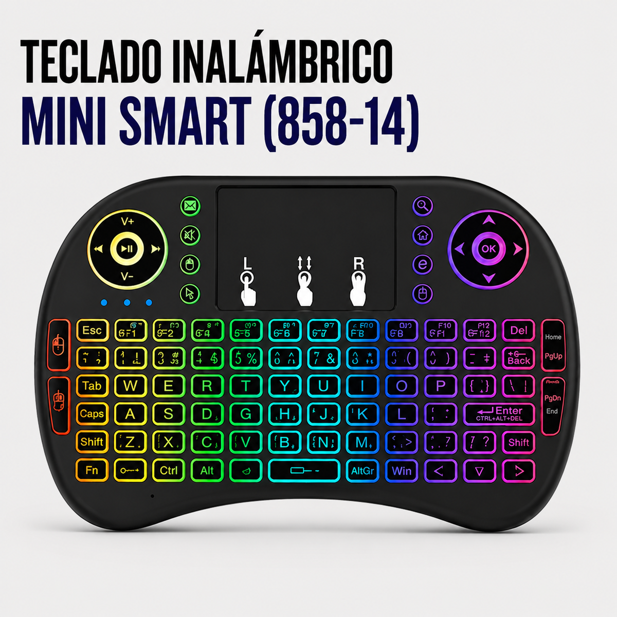 Teclado Inalámbrico Mini Smart 858-14