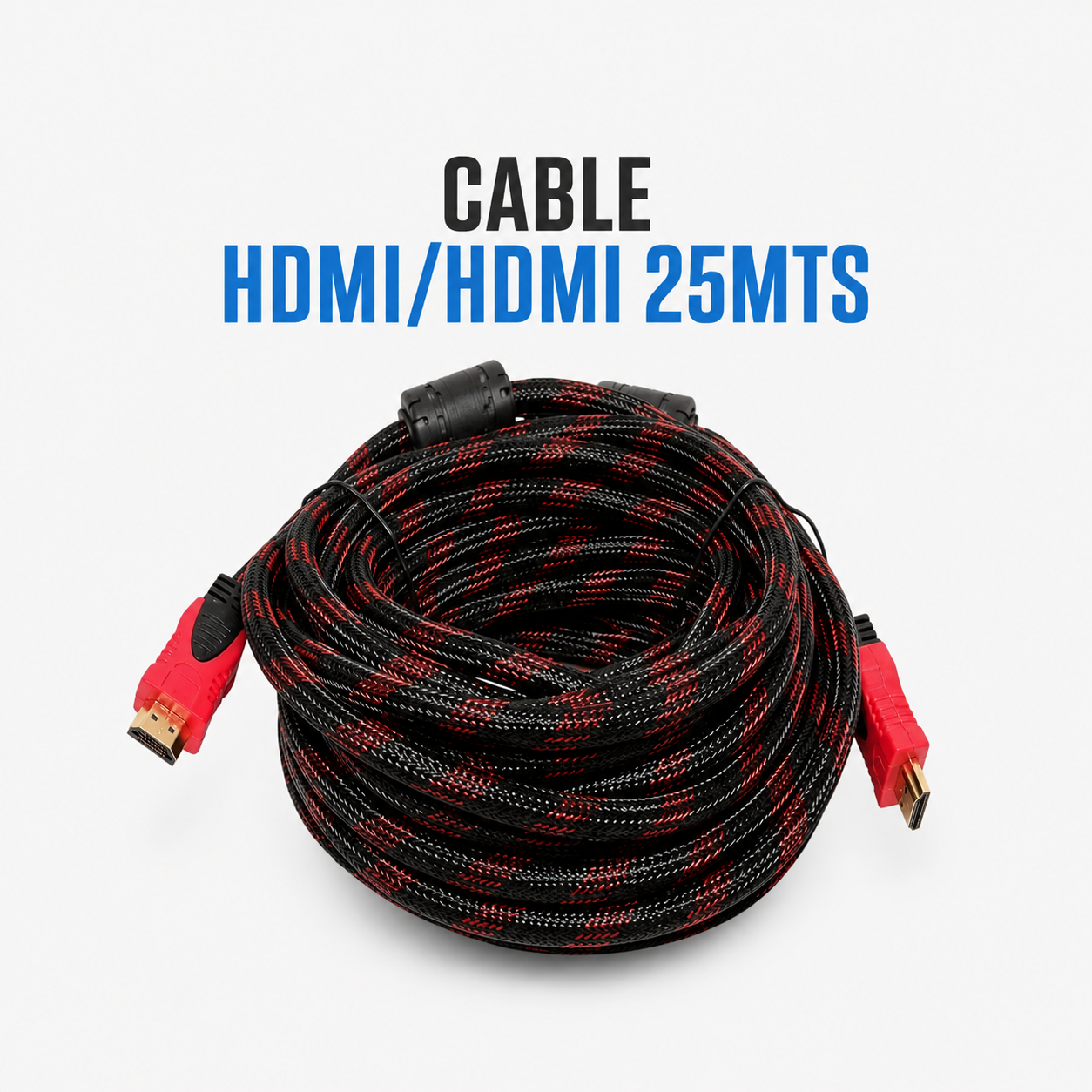 CABLE HDMI 25 Mts ENMALLADO