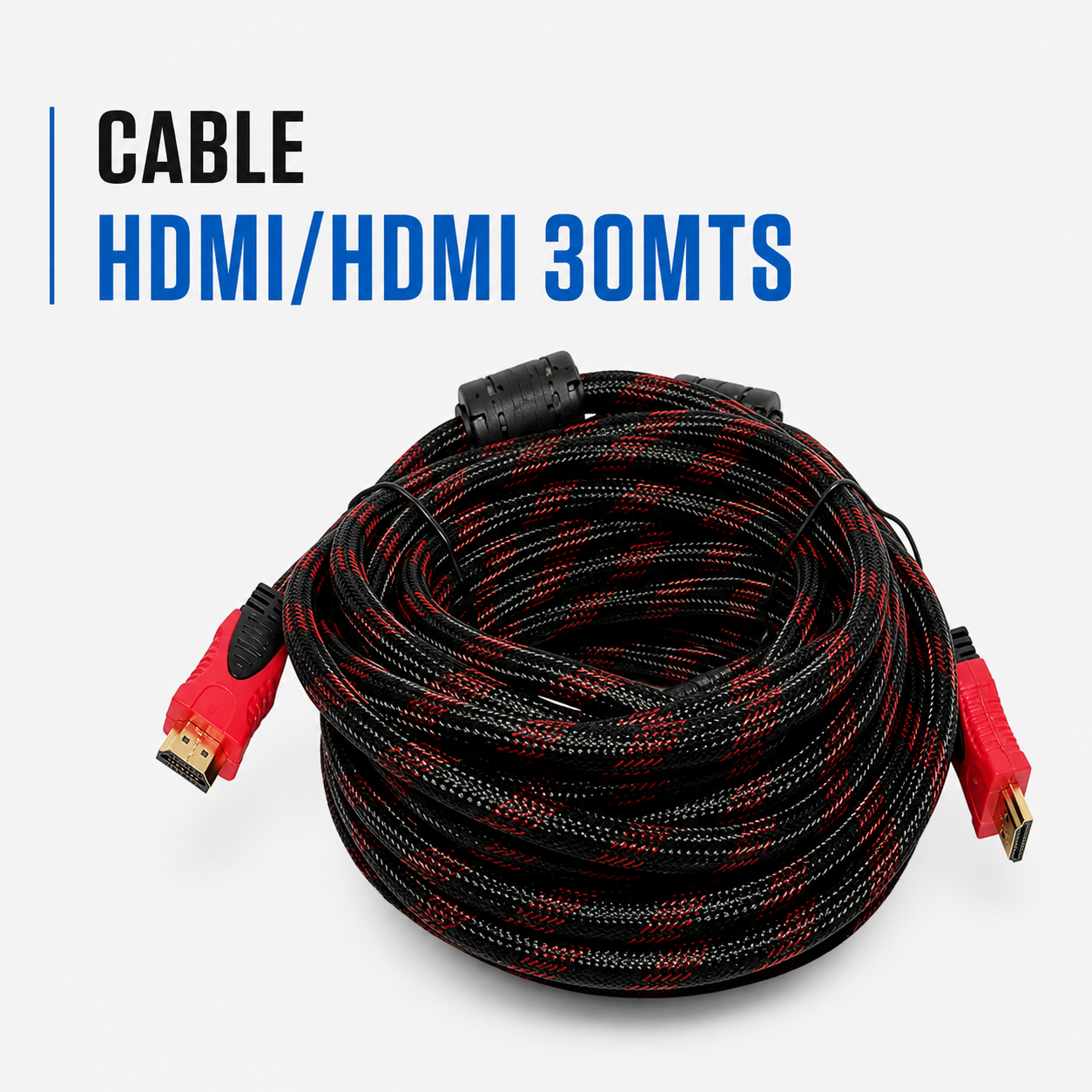 CABLE HDMI 30Mts ENMALLADO