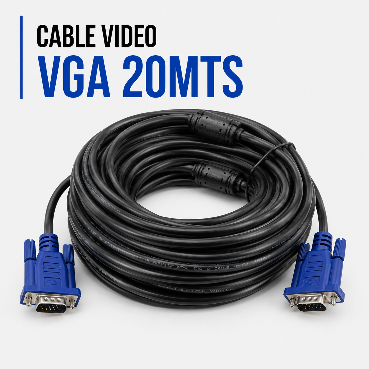 CABLE DE VIDEO VGA 20 Metros