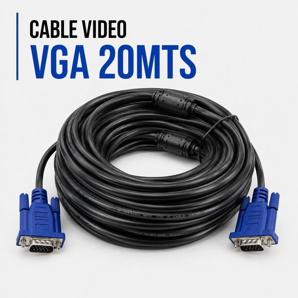 CABLE DE VIDEO VGA 20 Metros