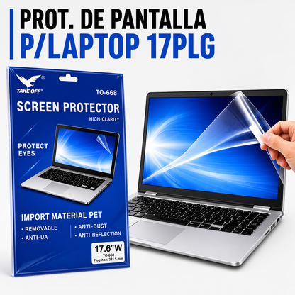 PROTECTOR DE PANTALLA PARA LAPTOP 17 Pulgadas