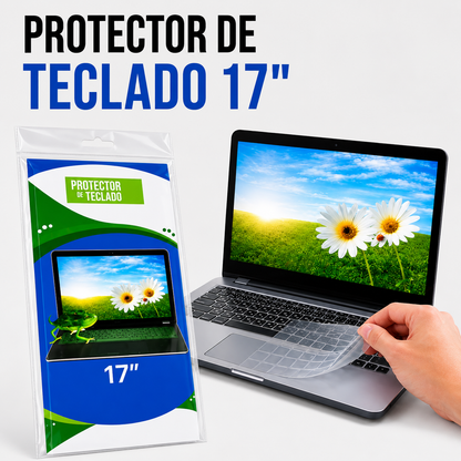 PROTECTOR DE TECLADO PARA LAPTOP DE 17 Pulgadas
