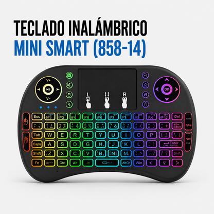Teclado Inalámbrico Mini Smart 858-14