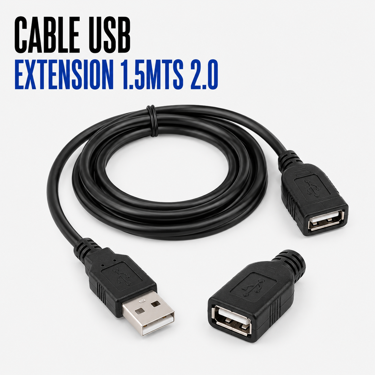 Cable USB Extensión 5 Metros USB 2.0