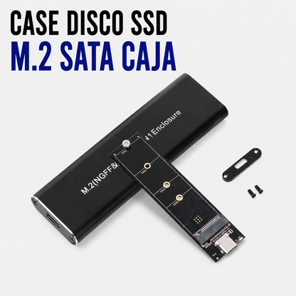 Case para SSD M.2 SATA USB 3.0 de Aluminio