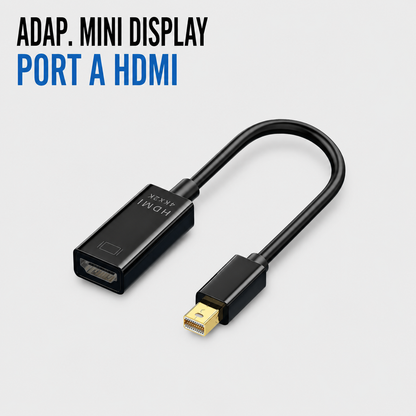 Adaptador Mini DisplayPort a HDMI