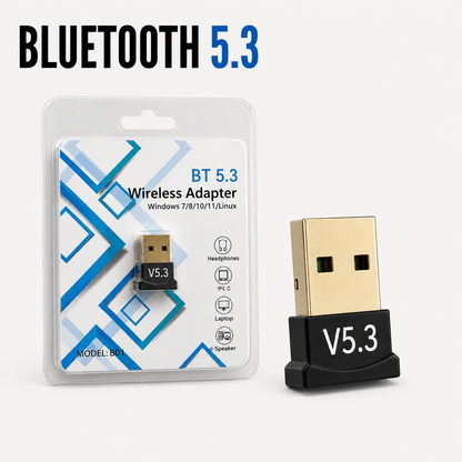 Adaptador USB Bluetooth 5.3