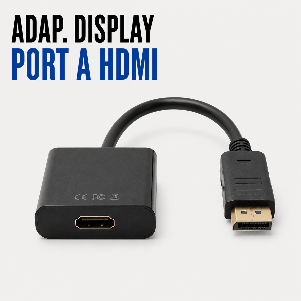 Adaptador DisplayPort a HDMI