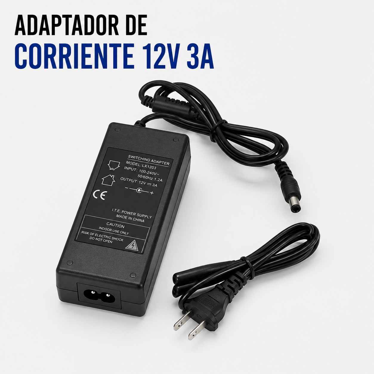 Adaptador de Corriente 12V 3A