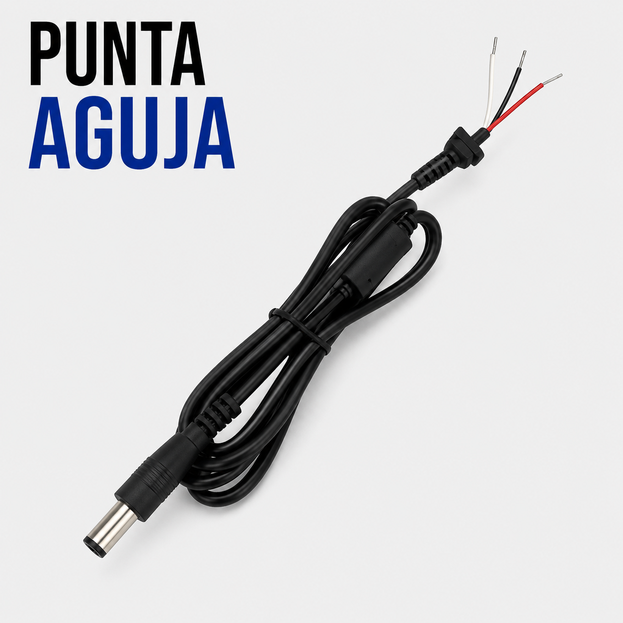 Cable de Repuesto con Punta Aguja para Cargador de Laptop