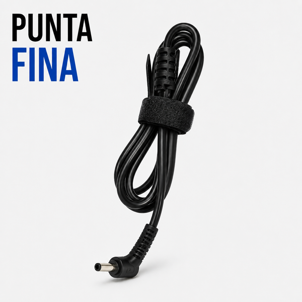 Cable de Repuesto con Punta Fina para Cargador de Laptop