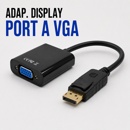 Adaptador DisplayPort a VGA