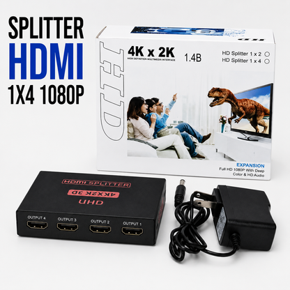 Splitter HDMI 1x4 Full HD 1080p