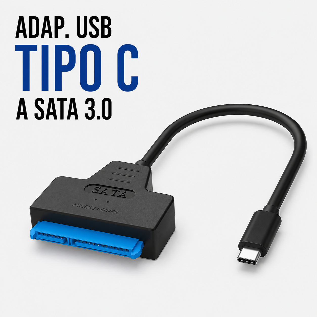 Adaptador USB Tipo-C a SATA 3.0