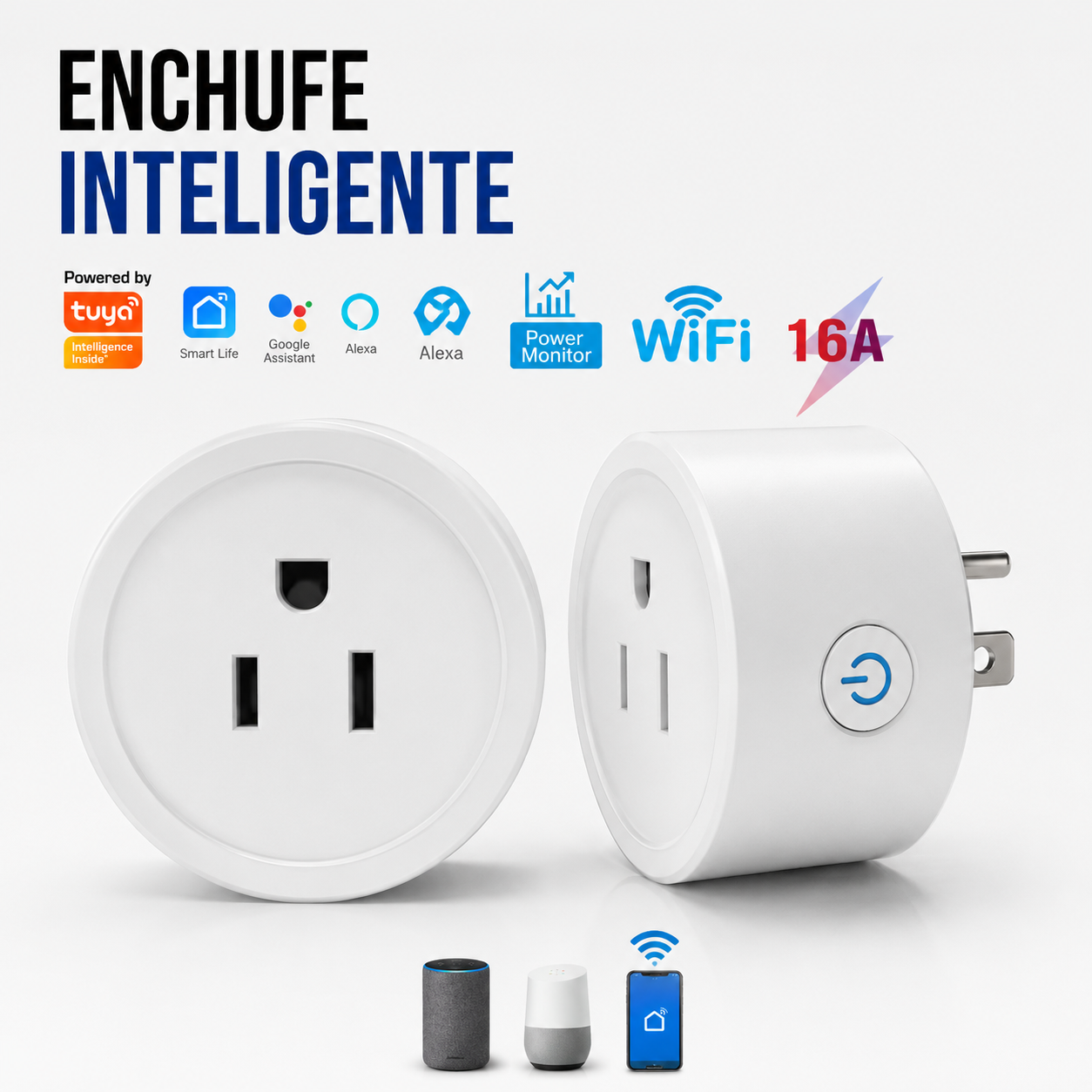 Enchufe Inteligente WiFi 16A