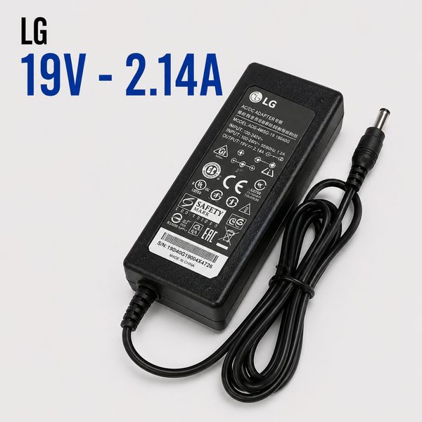 Cargador para Laptop LG 19V 2.14A