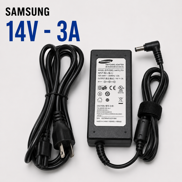 Cargador para Laptop Samsung 14V 3A
