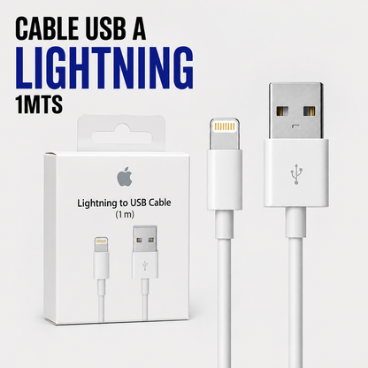 Cable USB a Lightning 1 Metro