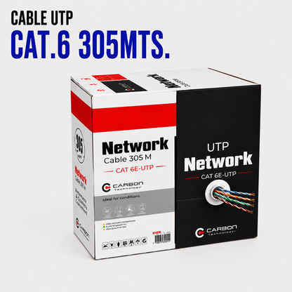 Cable UTP Cat.6 305 Metros