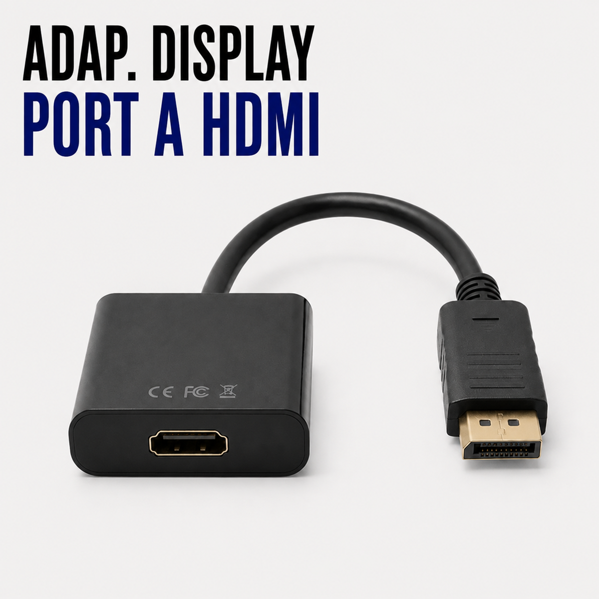 Adaptador DisplayPort a HDMI