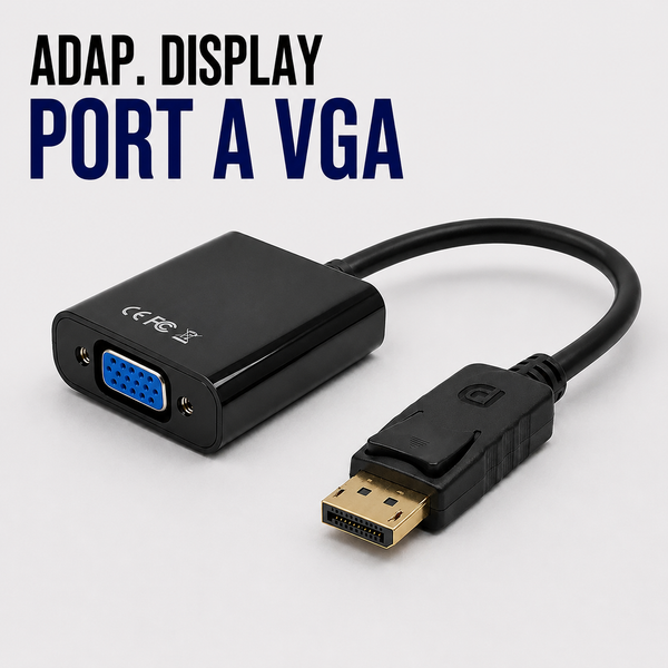 Adaptador DisplayPort a VGA