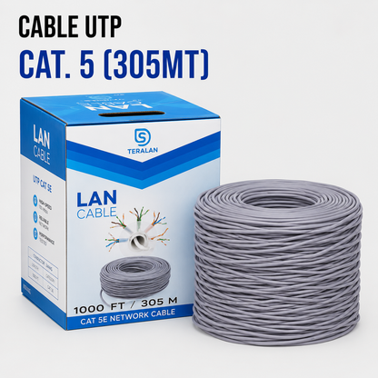 Cable UTP Categoría 5e – 305 Metros
