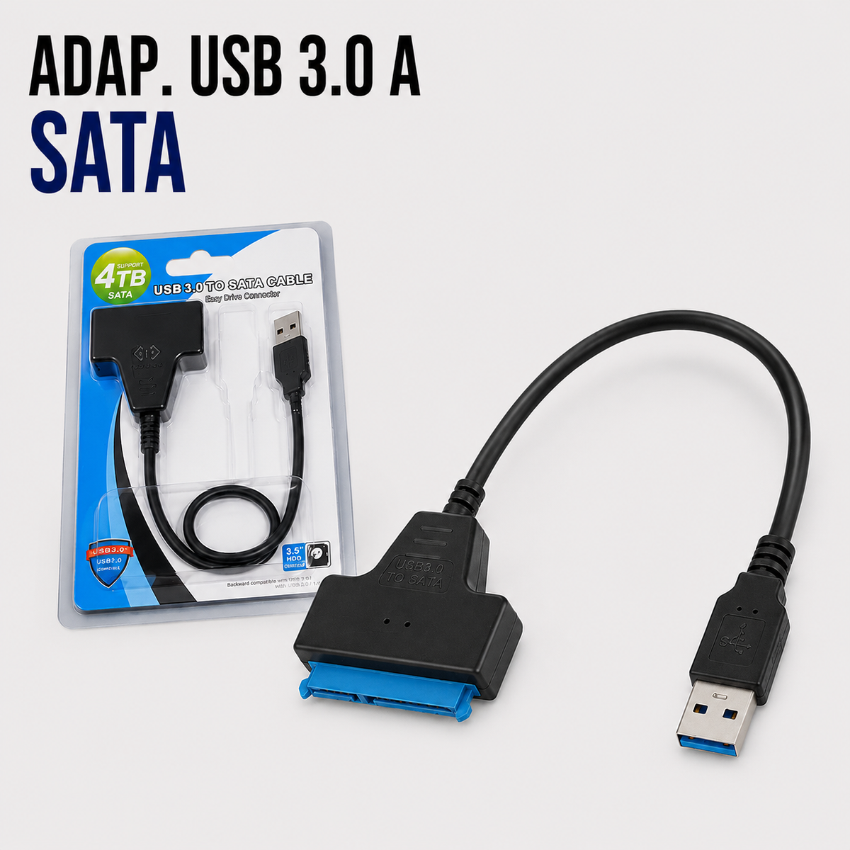 Adaptador USB 3.0 a SATA