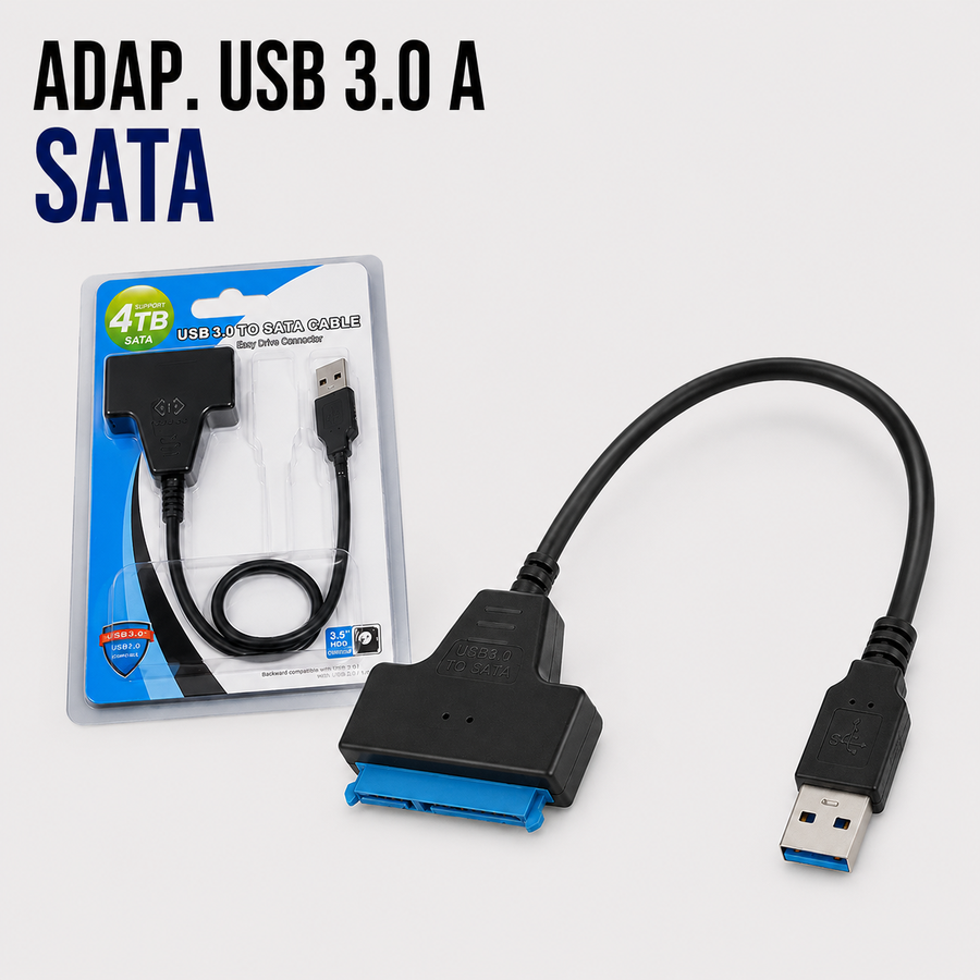 Adaptador USB 3.0 a SATA