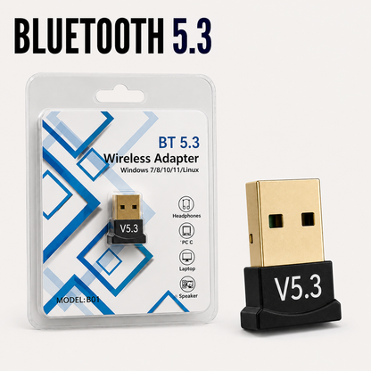 Adaptador USB Bluetooth 5.3