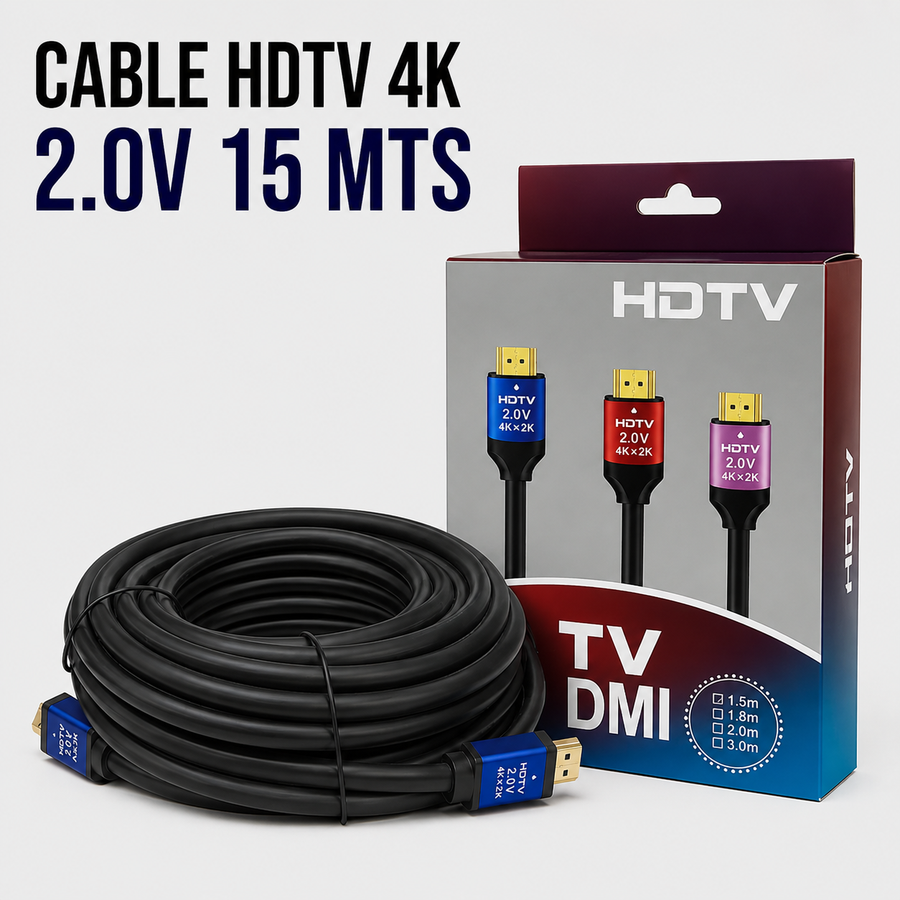 CABLE HDTV 4K HDMI 2.0V – 15 Metros