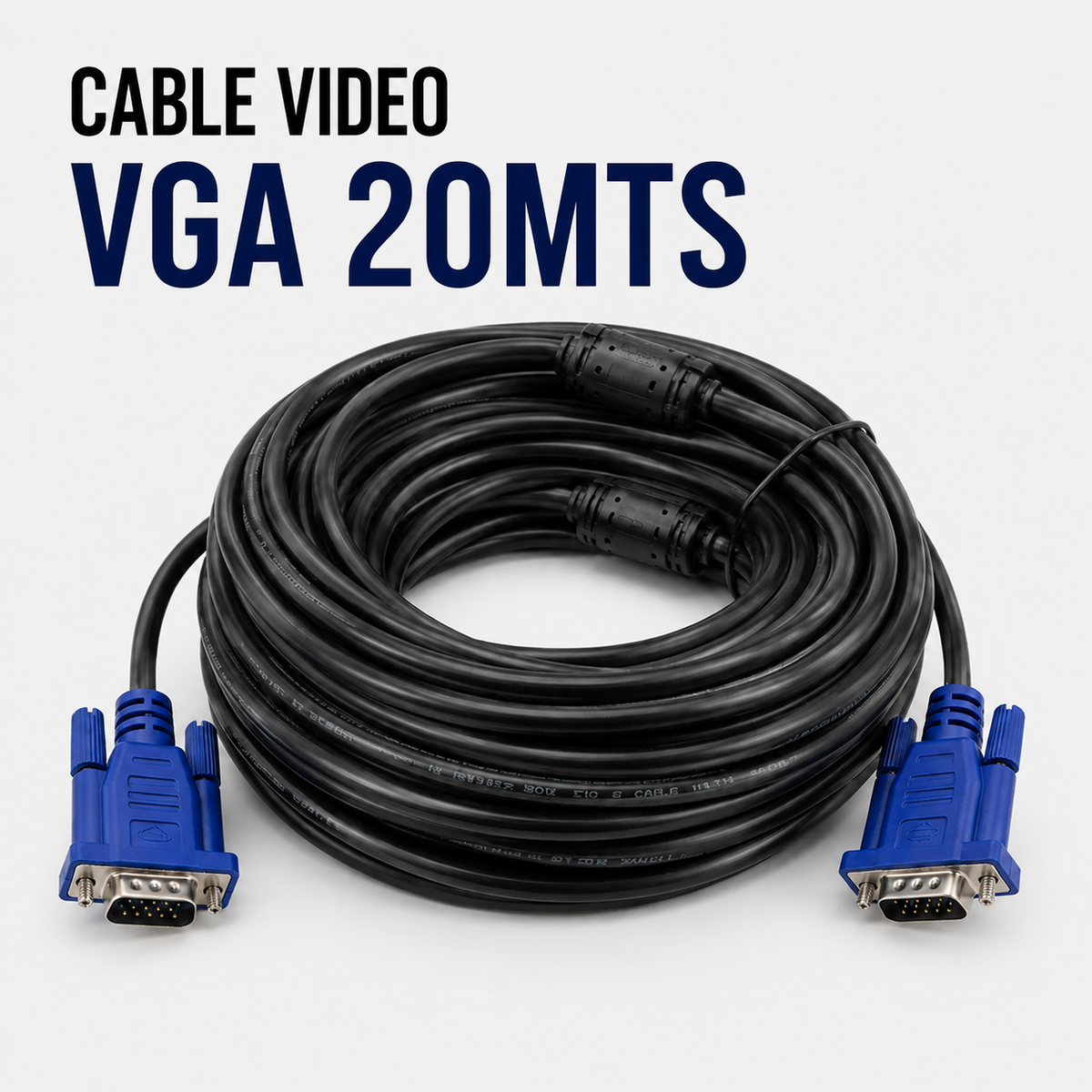 CABLE DE VIDEO VGA 20 Metros