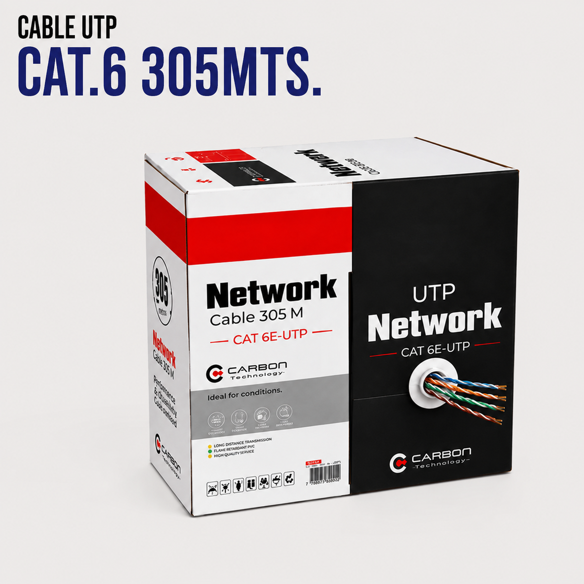 Cable UTP Cat.6 305 Metros