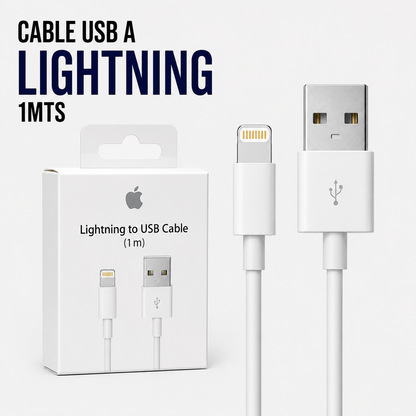 Cable USB a Lightning 1 Metro