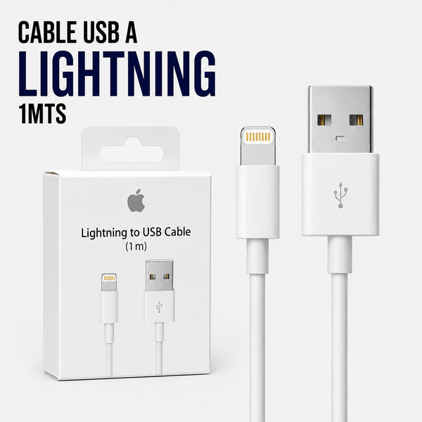 Cable USB a Lightning 1 Metro