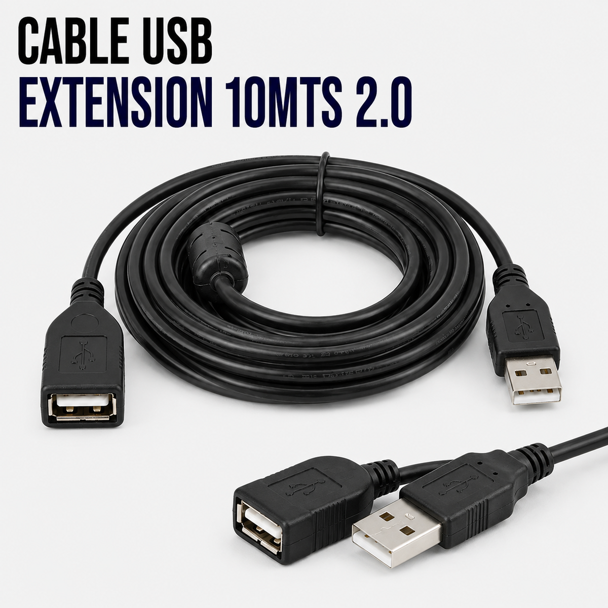 Cable USB Extensión 10 Metros USB 2.0