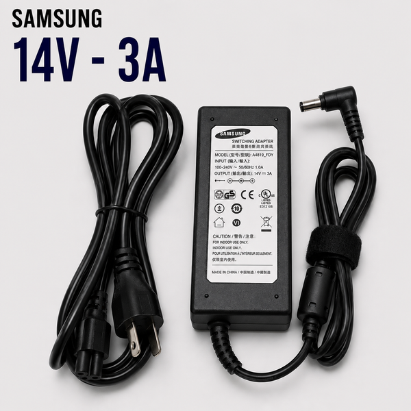Cargador para Laptop Samsung 14V 3A